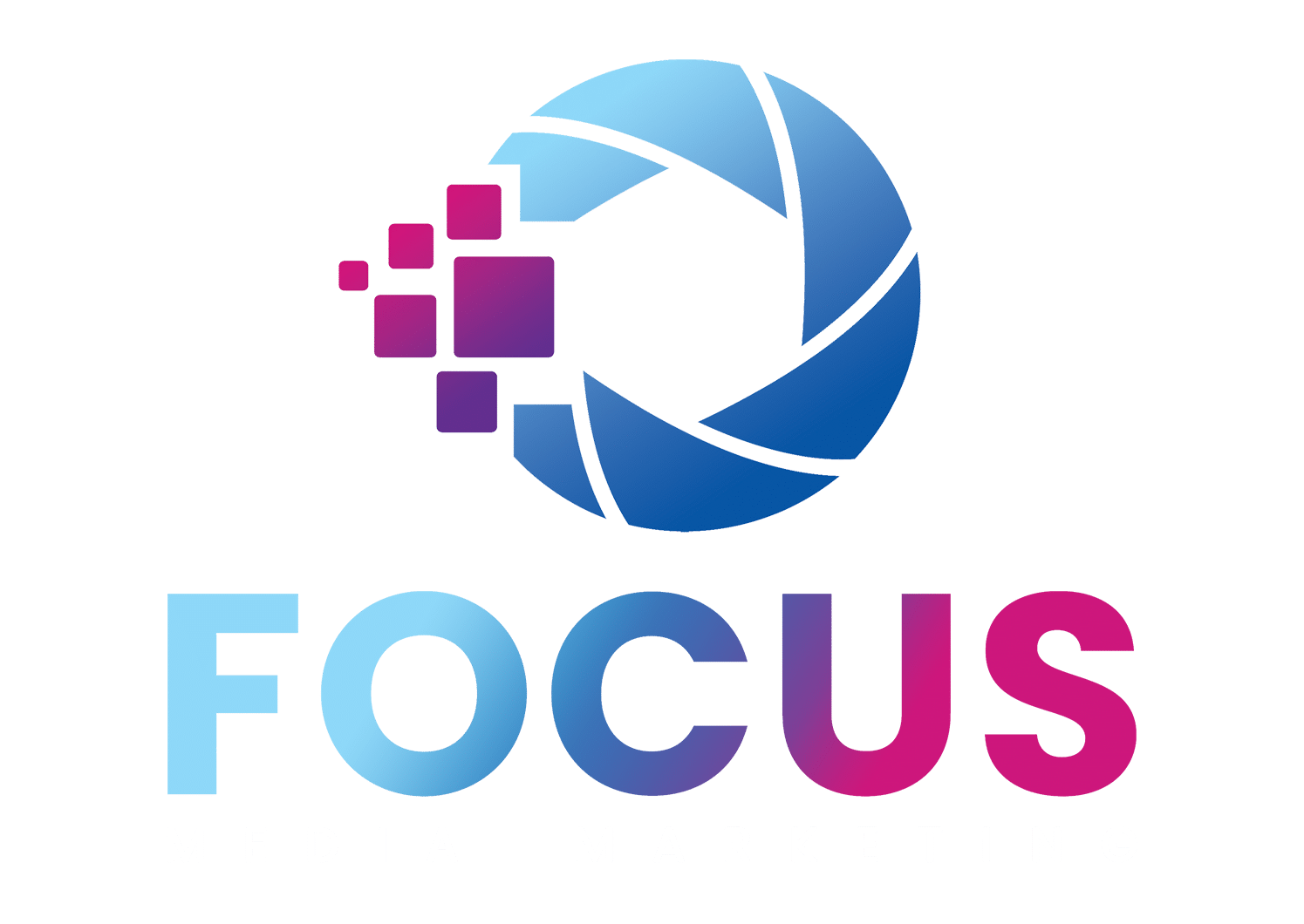 Logo of Focus Media Marketing.